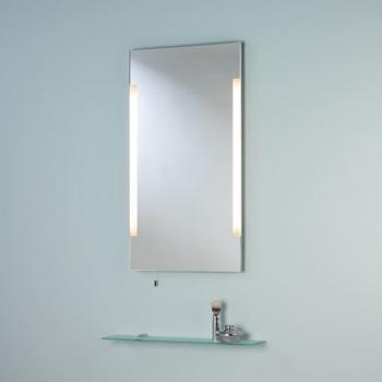 зеркало в ванной с боковой подсветкой